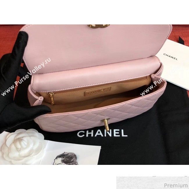 Chanel Flap Bag AS0416 Pink 2019 (KN-9040313)