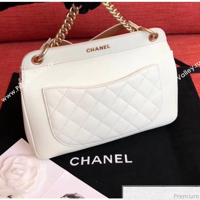 Chanel Flap Bag AS0416 White 2019 (KN-9040314)