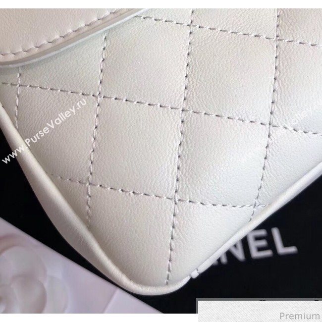 Chanel Flap Bag AS0416 White 2019 (KN-9040314)