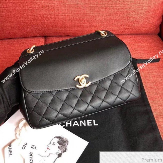 Chanel Flap Bag AS0416 Black 2019 (KN-9040315)