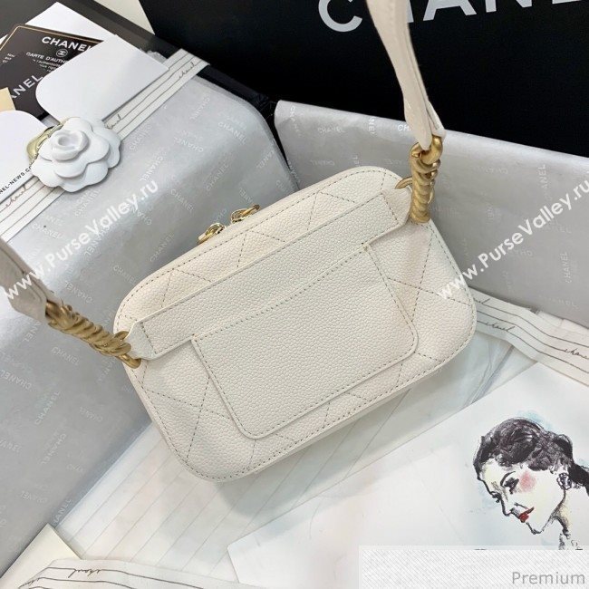Chanel Grained Calfskin Waist Bag/Belt Bag AS0311 White 2019 (PPP-9040321)