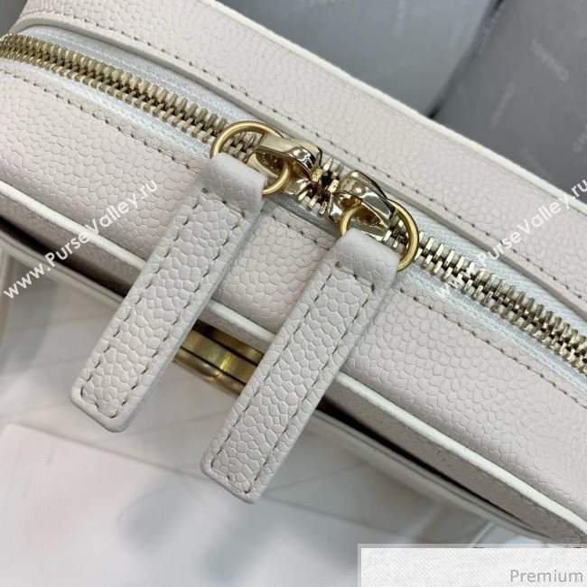 Chanel Grained Calfskin Waist Bag/Belt Bag AS0311 White 2019 (PPP-9040321)