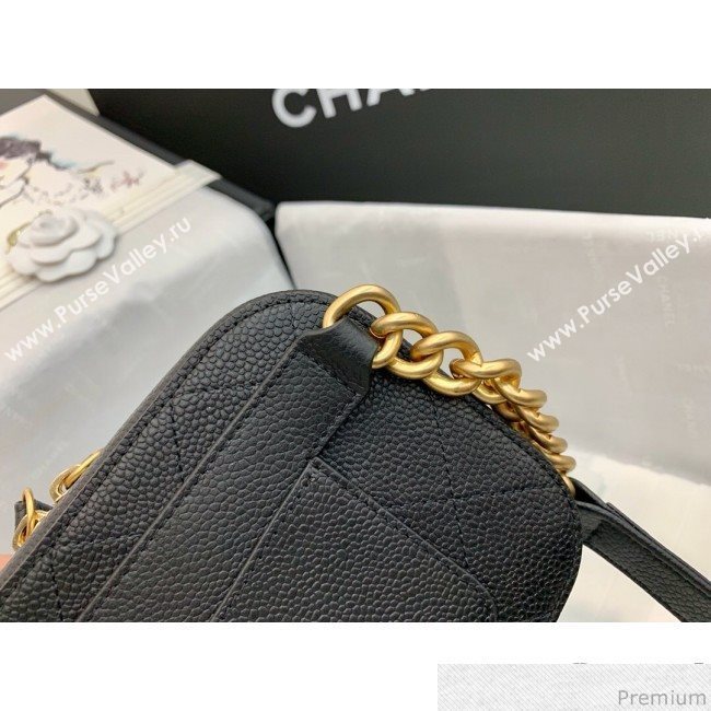 Chanel Grained Calfskin Waist Bag/Belt Bag AS0311 Black 2019 (PPP-9040322)