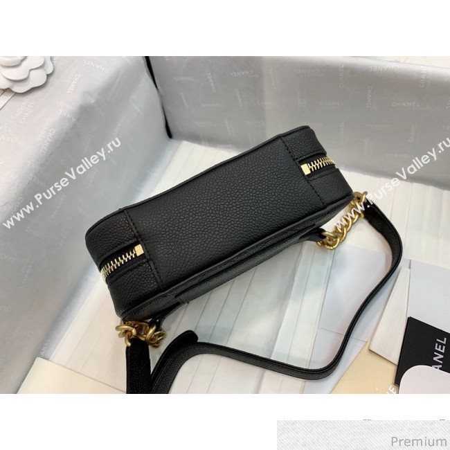 Chanel Grained Calfskin Waist Bag/Belt Bag AS0311 Black 2019 (PPP-9040322)