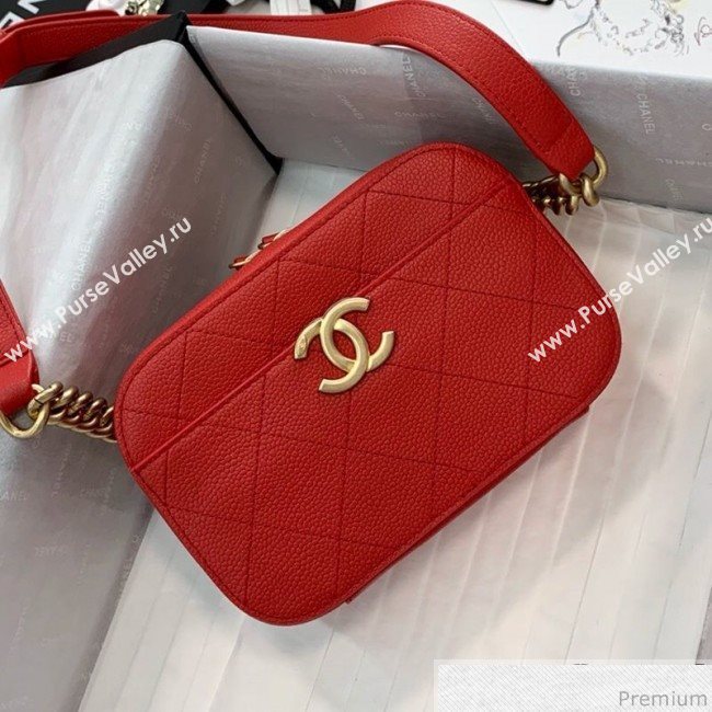 Chanel Grained Calfskin Waist Bag/Belt Bag AS0311 Red 2019 (PPP-9040323)