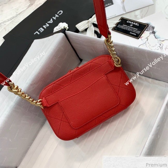 Chanel Grained Calfskin Waist Bag/Belt Bag AS0311 Red 2019 (PPP-9040323)