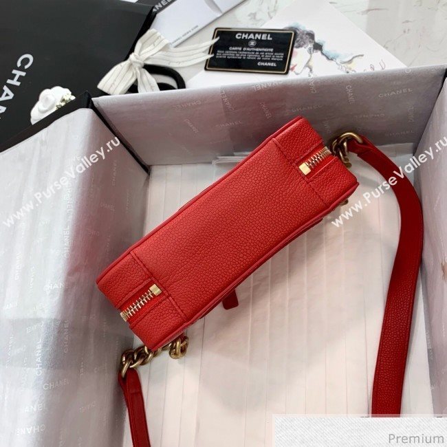 Chanel Grained Calfskin Waist Bag/Belt Bag AS0311 Red 2019 (PPP-9040323)
