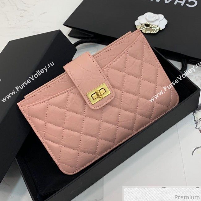 Chanel Buckle Card Holder Light Pink (PPP-9040326)