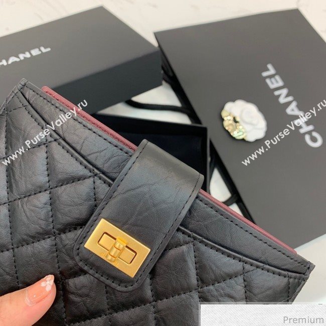 Chanel Buckle Card Holder Black (PPP-9040327)