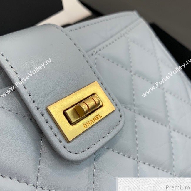 Chanel Buckle Card Holder Light Blue (PPP-9040328)