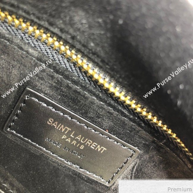 Saint Laurent Medium Niki Chain Bag in Metallic Leather 498894 Gold 2019 (XYD-9040340)