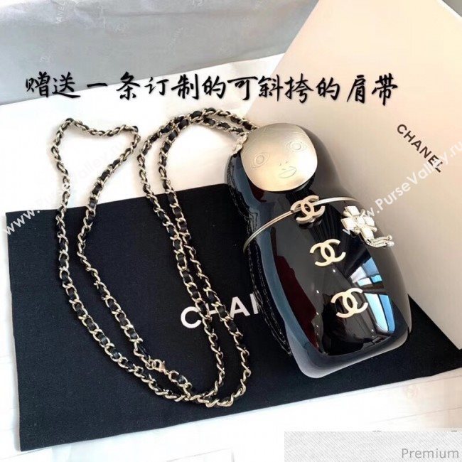 Chanel The Russian Doll Clutch/Crossbody Bag Black (KN-9031507)