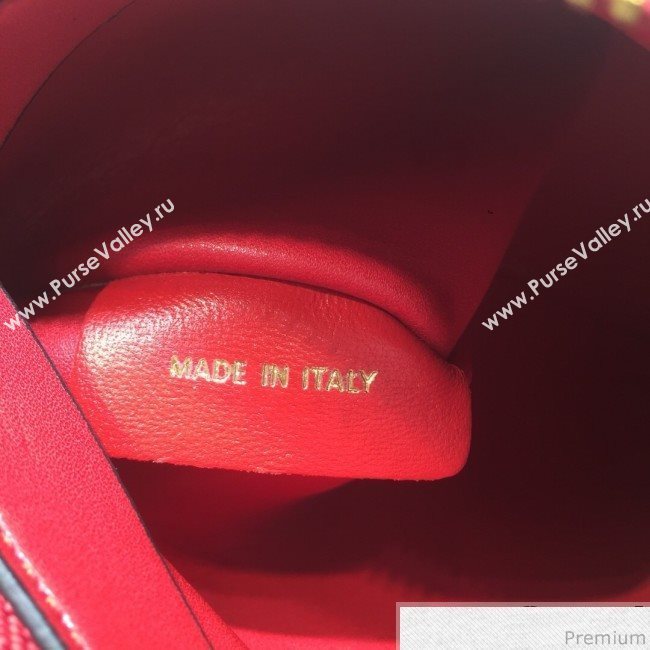 Valentino Large VRING Shopping Tote Red 2019 (XYD-9040351)