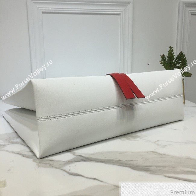 Valentino Large VRING Shopping Tote White 2019 (XYD-9040354)