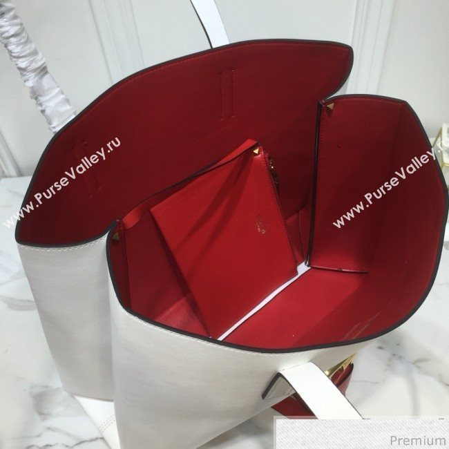 Valentino Large VRING Shopping Tote White 2019 (XYD-9040354)