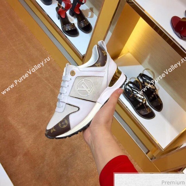 Louis Vuitton Run Away Sneaker 1A4XNL Monogram Canvas/White 2019 (SIYA-9030840)
