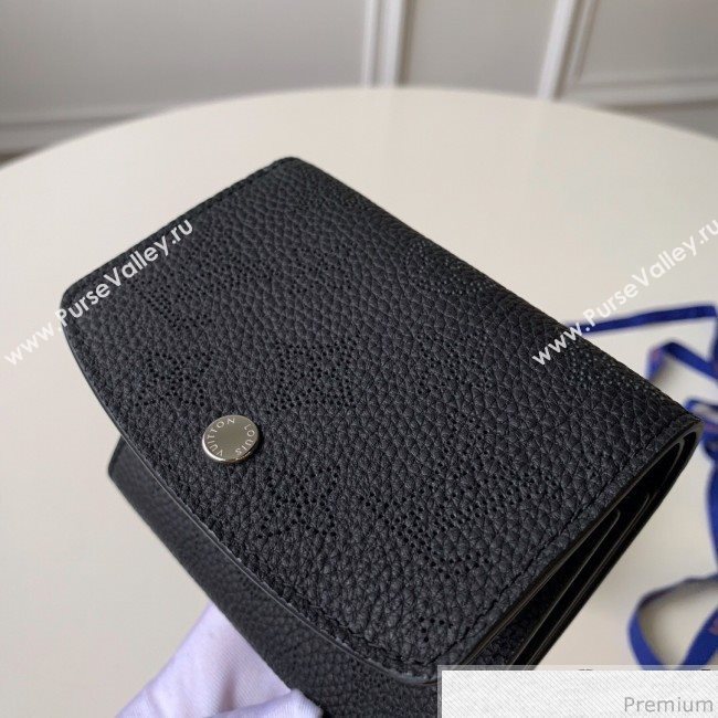 Louis Vuitton Iris Compact Wallet M62540 Black (KD-9040101)