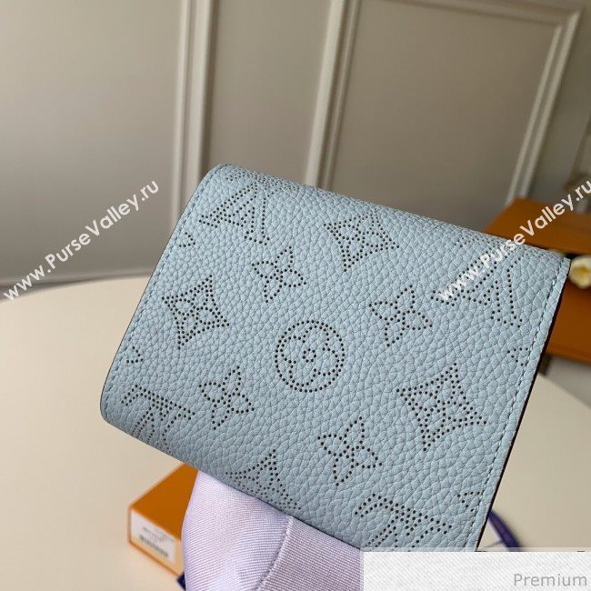 Louis Vuitton Iris Compact Wallet M62540 Light Blue (KD-9040104)
