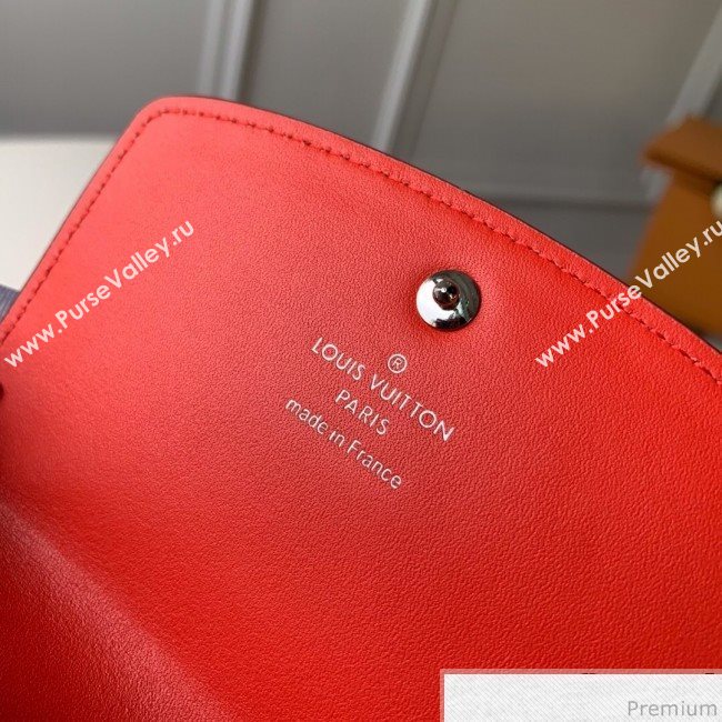 Louis Vuitton Iris Compact Wallet M62540 Light Blue (KD-9040104)