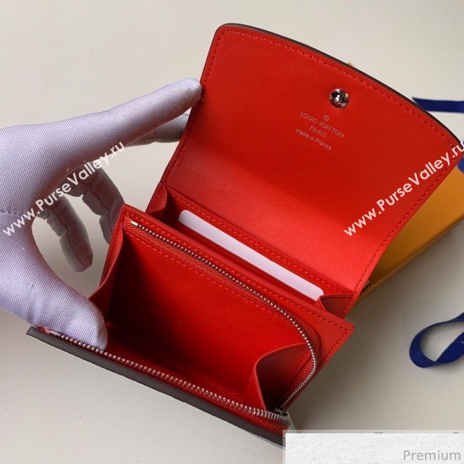 Louis Vuitton Iris Compact Wallet M62540 Light Blue (KD-9040104)