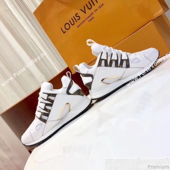 Louis Vuitton Run Away Sneaker 1A4WNQ Monogram Canvas/White 2019 (SIYA-9030843)