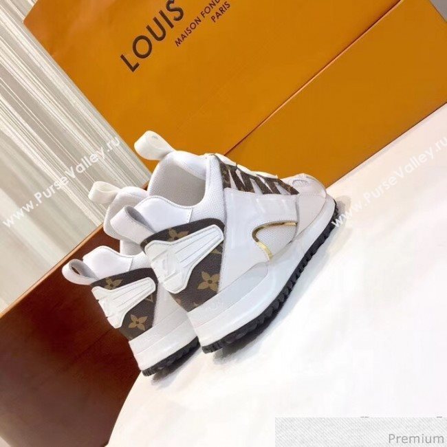 Louis Vuitton Run Away Sneaker 1A4WNQ Monogram Canvas/White 2019 (SIYA-9030843)