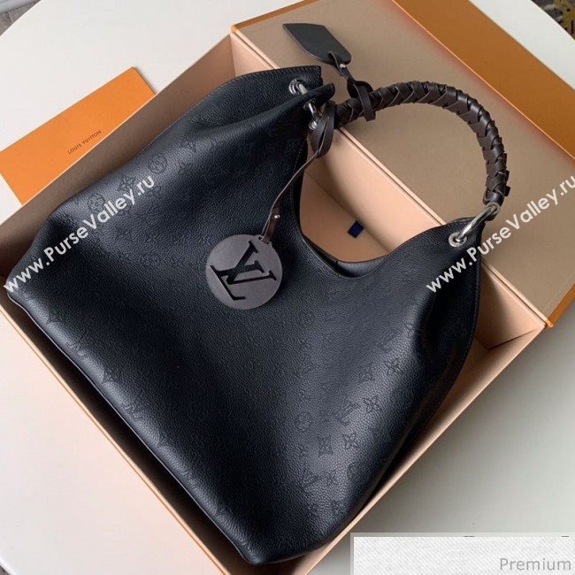 Louis Vuitton Carmel Hobo Shoulder Bag M52950 Black 2019 (KD-9040105)