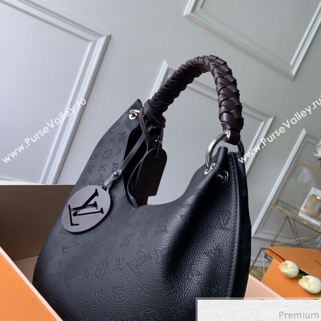 Louis Vuitton Carmel Hobo Shoulder Bag M52950 Black 2019 (KD-9040105)