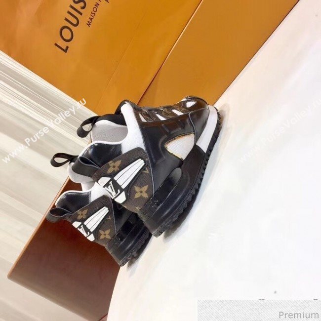 Louis Vuitton Run Away Sneaker 1A4WNQ Monogram Canvas/White/Black 2019 (SIYA-9030844)