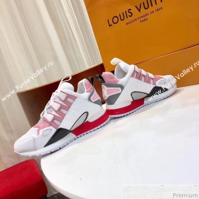 Louis Vuitton Run Away Sneaker 1A4WOM Pink/White 2019 (SIYA-9030845)