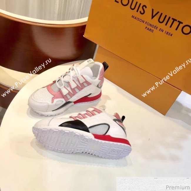 Louis Vuitton Run Away Sneaker 1A4WOM Pink/White 2019 (SIYA-9030845)
