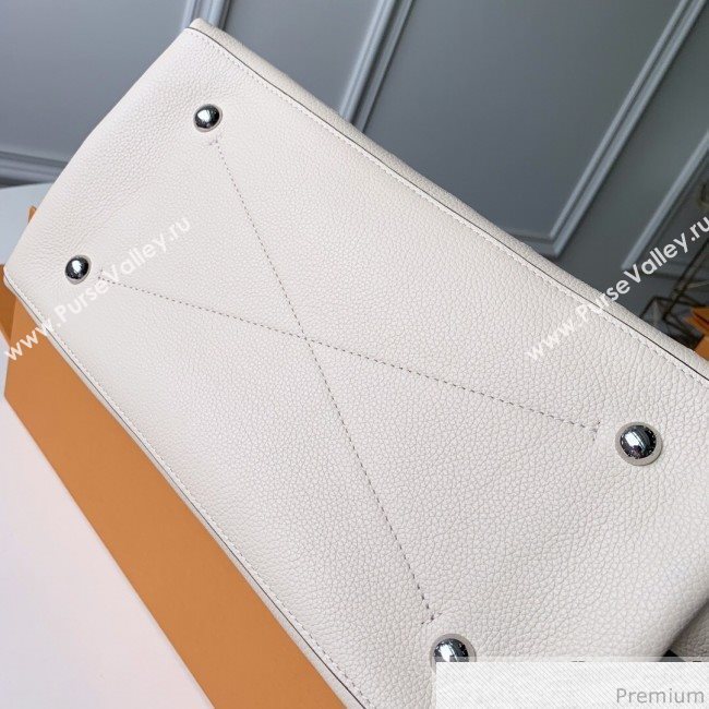 Louis Vuitton Carmel Hobo Shoulder Bag M53188 Creme White 2019 (KD-9040106)