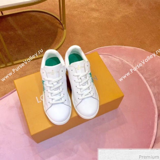 Louis Vuitton Luxembourg Sneaker 1A4OF6 White/Green 2019(For Woman and Man) (SIYA-9030847)