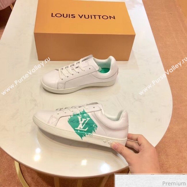 Louis Vuitton Luxembourg Sneaker 1A4OF6 White/Green 2019(For Woman and Man) (SIYA-9030847)