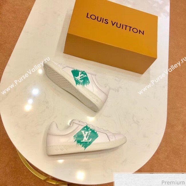 Louis Vuitton Luxembourg Sneaker 1A4OF6 White/Green 2019(For Woman and Man) (SIYA-9030847)