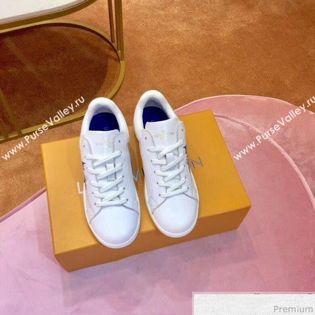 Louis Vuitton Luxembourg Sneaker 1A4OF6 White/Blue 2019(For Woman and Man) (SIYA-9030846)