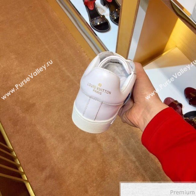Louis Vuitton Luxembourg Sneaker 1A4OF6 White/Blue 2019(For Woman and Man) (SIYA-9030846)
