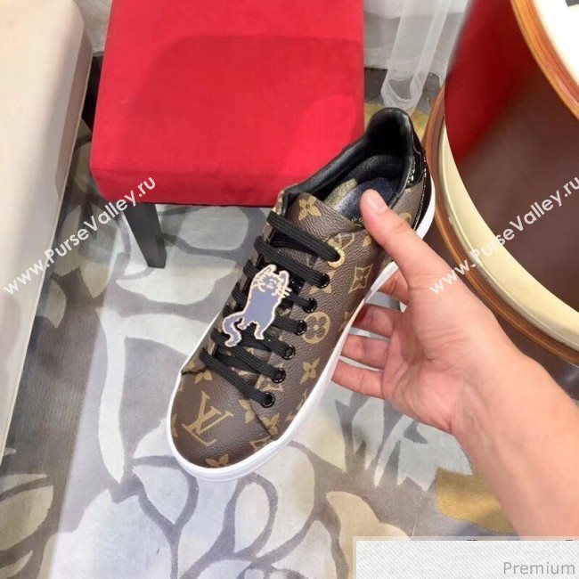 Louis Vuitton Frontrow Cats Sneaker 1A52EQ Monogram 2018 (SIYA-9030852)