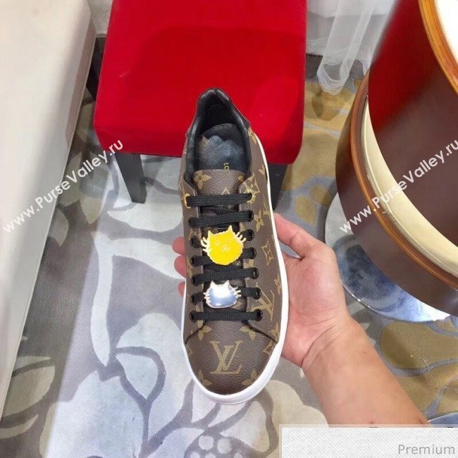 Louis Vuitton Frontrow Cats Sneaker 1A52EQ Monogram 2018 (SIYA-9030852)