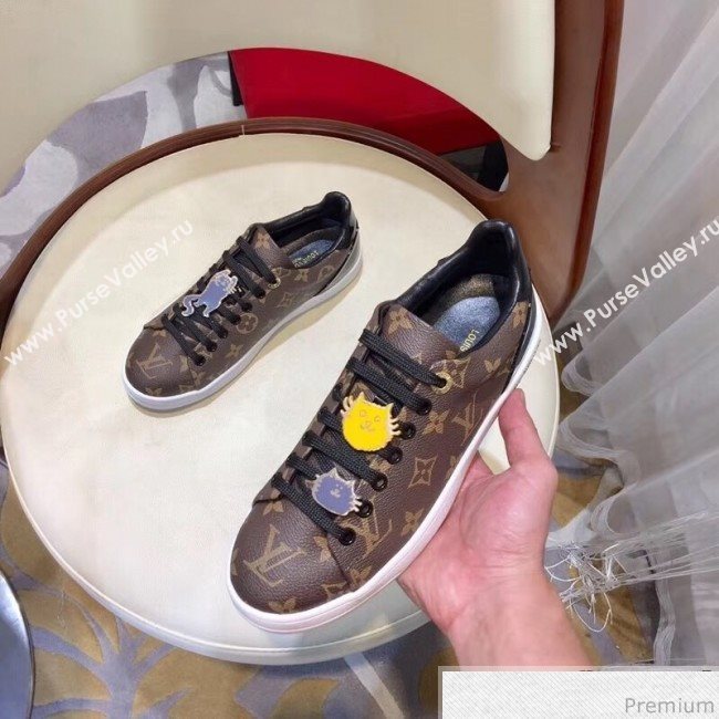 Louis Vuitton Frontrow Cats Sneaker 1A52EQ Monogram 2018 (SIYA-9030852)