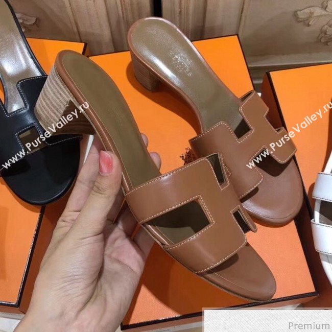 Hermes Oasis Sandals Brown (ALZ-9030860)