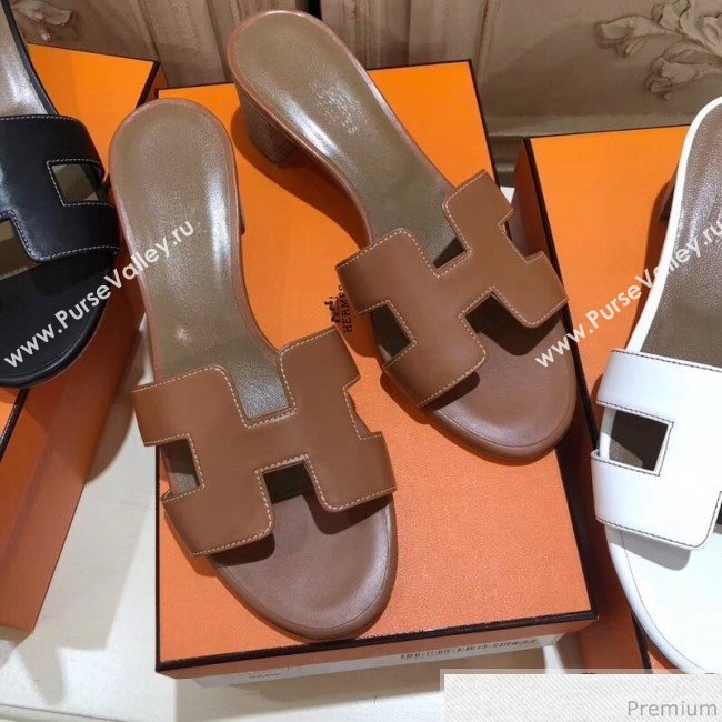 Hermes Oasis Sandals Brown (ALZ-9030860)