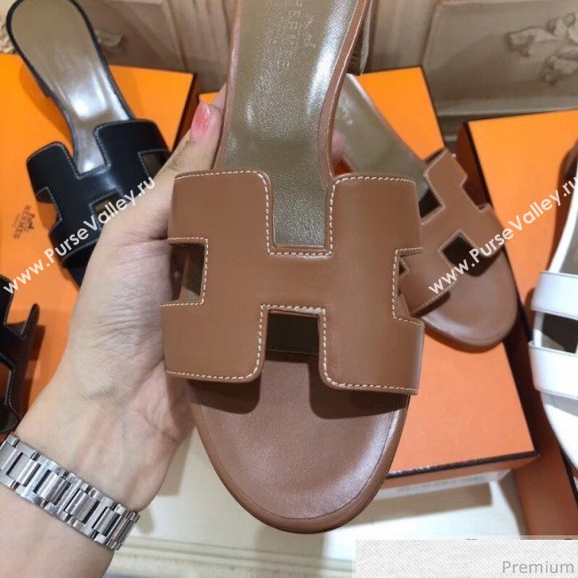 Hermes Oasis Sandals Brown (ALZ-9030860)