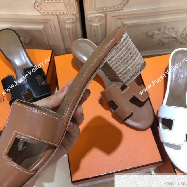 Hermes Oasis Sandals Brown (ALZ-9030860)