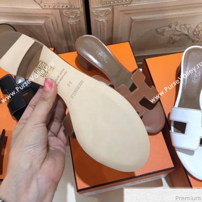 Hermes Oasis Sandals Brown (ALZ-9030860)