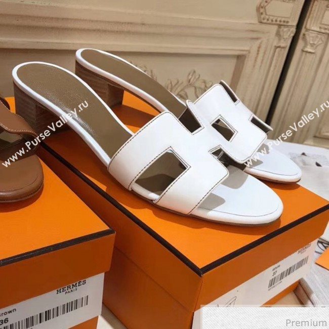 Hermes Oasis Sandals White (ALZ-9030859)