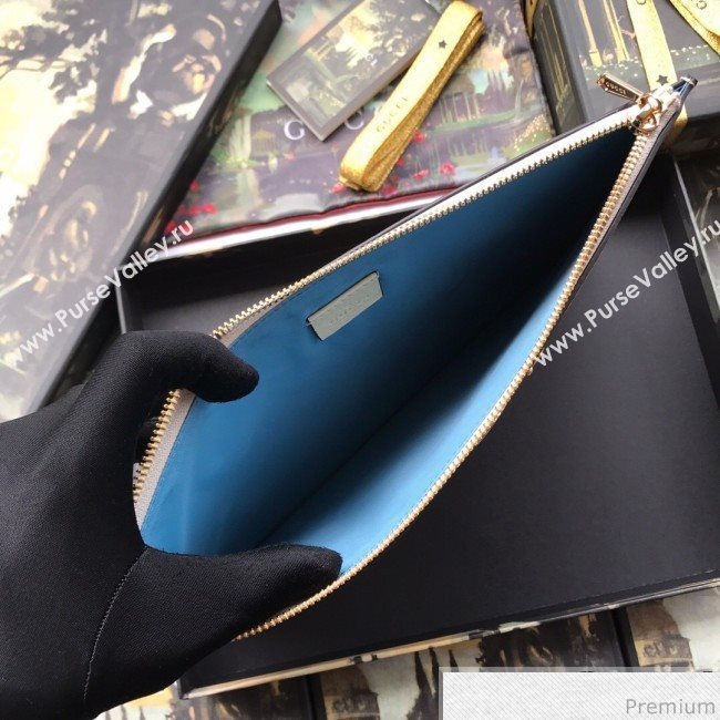 Gucci Zumi Strawberry Print Pouch 570728 2019 (BLWX-9040127)