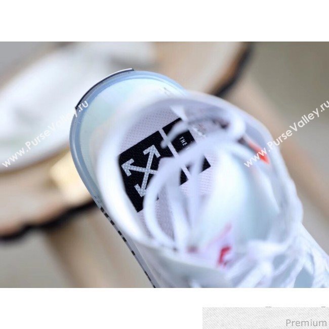 Off-White x Converse High-top Transparent Sneakers White(For Women and Men) (4022-9031149)
