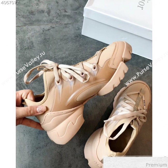 Dior D-Connect Sneaker in Light Beige Neoprene 2019 (EM-9040805)