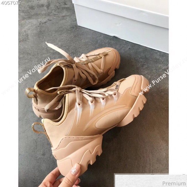 Dior D-Connect Sneaker in Light Beige Neoprene 2019 (EM-9040805)